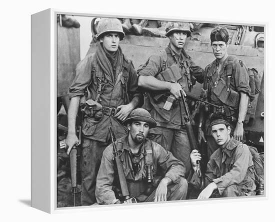 Platoon-null-Framed Stretched Canvas