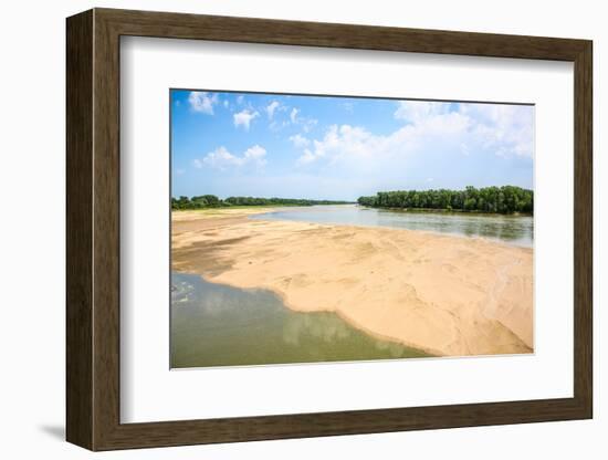 Platte River, West of Omaha, Nebraska-soupstock-Framed Photographic Print