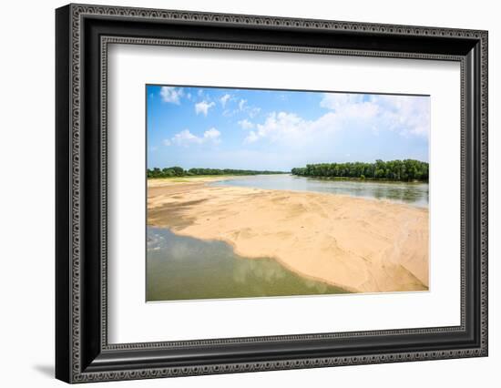 Platte River, West of Omaha, Nebraska-soupstock-Framed Photographic Print