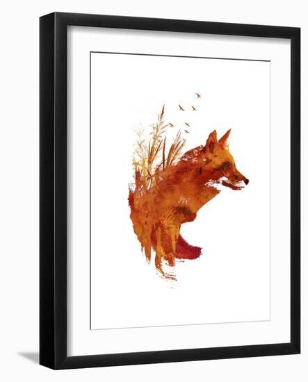 Plattensee Fox-Robert Farkas-Framed Giclee Print