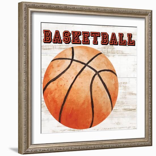 Play Basketball-Kimberly Allen-Framed Art Print