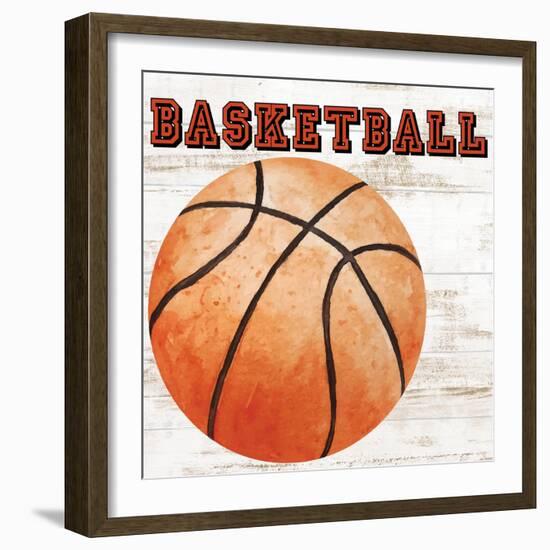 Play Basketball-Kimberly Allen-Framed Art Print