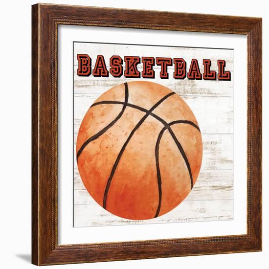 Play Basketball-Kimberly Allen-Framed Art Print