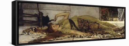 Play Garden-Sir Lawrence Alma-Tadema-Framed Premier Image Canvas