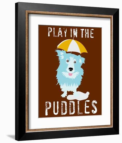 Play in the Puddles-Ginger Oliphant-Framed Art Print