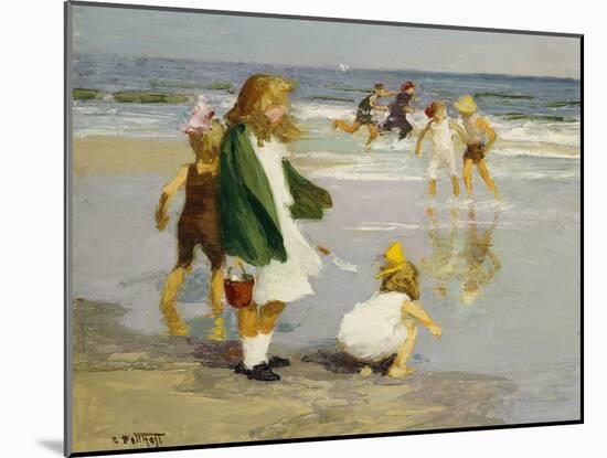 Play in the Surf-Edward Henry Potthast-Mounted Giclee Print