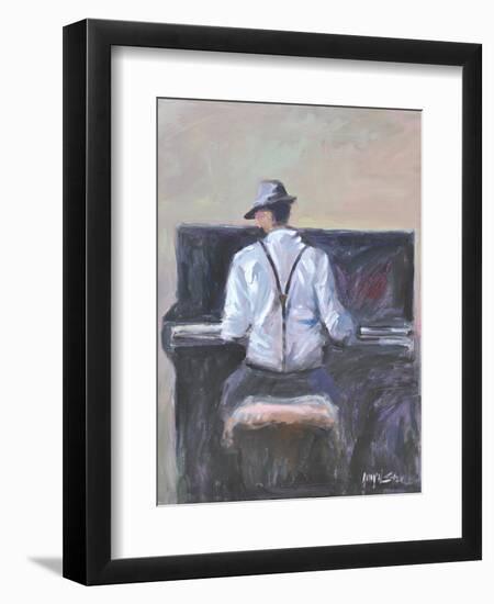 PLAY ME A TUNE-ALLAYN STEVENS-Framed Art Print