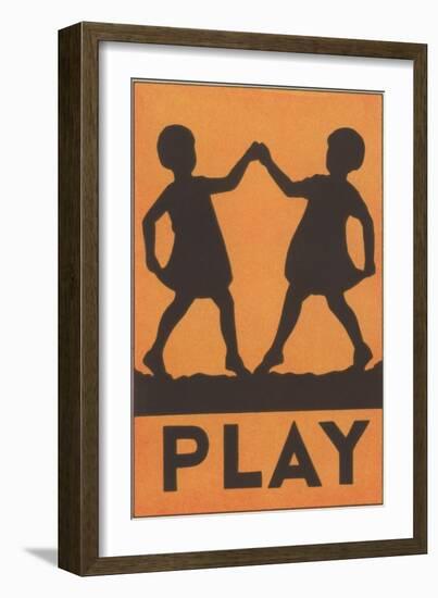 Play Poster-null-Framed Art Print