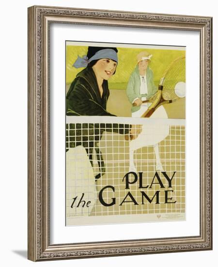 Play the Game-Lucile Patterson Marsh-Framed Giclee Print