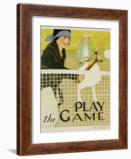 Play the Game-Lucile Patterson Marsh-Framed Giclee Print