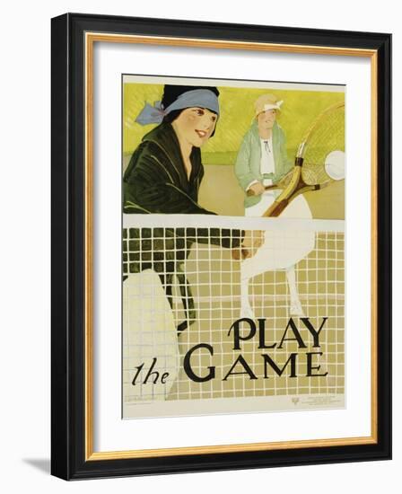 Play the Game-Lucile Patterson Marsh-Framed Giclee Print