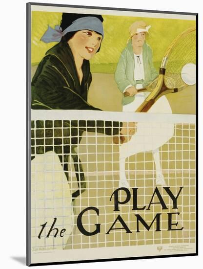 Play the Game-Lucile Patterson Marsh-Mounted Premium Giclee Print