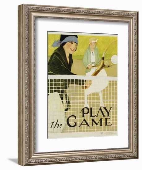 Play the Game-Lucile Patterson Marsh-Framed Giclee Print