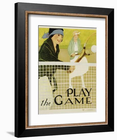 Play the Game-Lucile Patterson Marsh-Framed Giclee Print