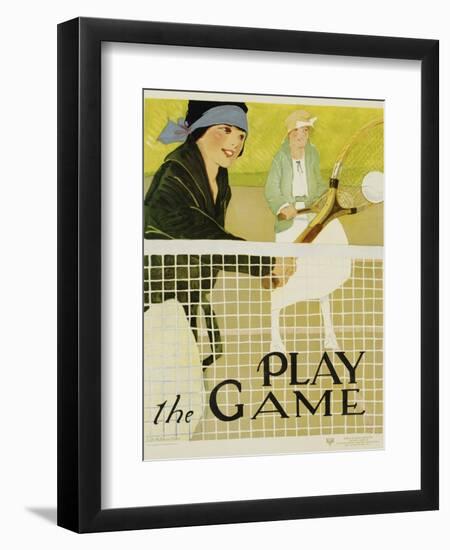 Play the Game-Lucile Patterson Marsh-Framed Giclee Print