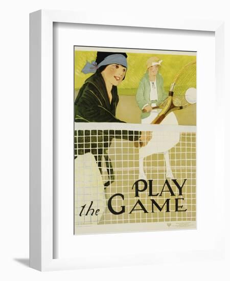 Play the Game-Lucile Patterson Marsh-Framed Giclee Print