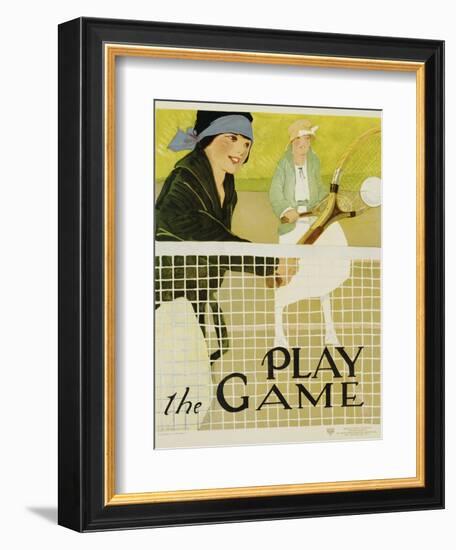 Play the Game-Lucile Patterson Marsh-Framed Giclee Print