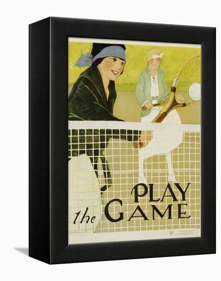 Play the Game-Lucile Patterson Marsh-Framed Premier Image Canvas