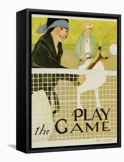 Play the Game-Lucile Patterson Marsh-Framed Premier Image Canvas