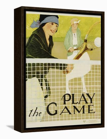 Play the Game-Lucile Patterson Marsh-Framed Premier Image Canvas