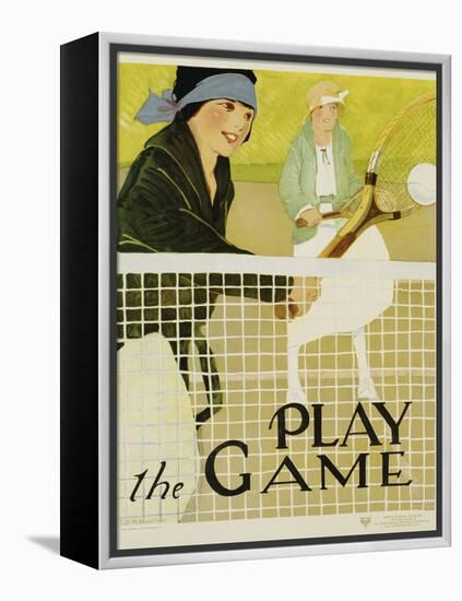 Play the Game-Lucile Patterson Marsh-Framed Premier Image Canvas