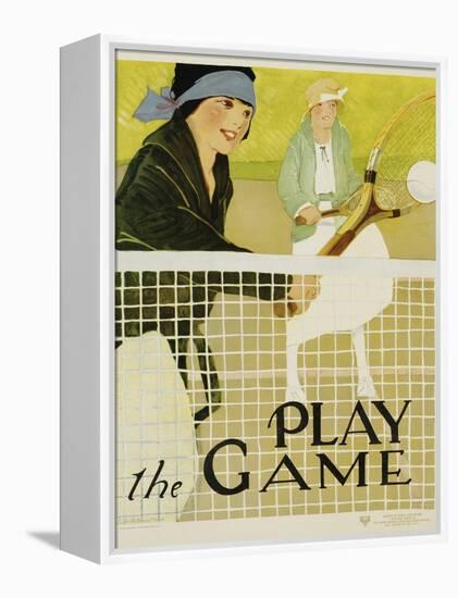 Play the Game-Lucile Patterson Marsh-Framed Premier Image Canvas