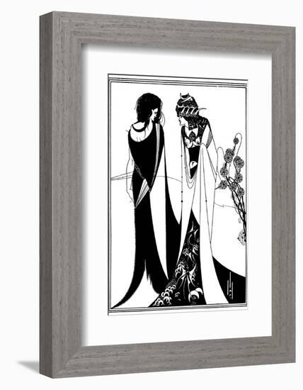 Play, Wilde, Beardsley-Aubrey Beardsley-Framed Photographic Print