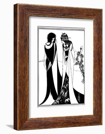 Play, Wilde, Beardsley-Aubrey Beardsley-Framed Photographic Print