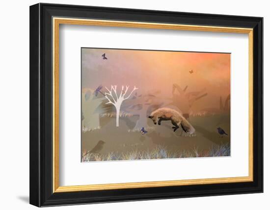 Play-Claire Westwood-Framed Premium Giclee Print