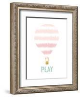 Play-Linda Woods-Framed Art Print