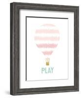 Play-Linda Woods-Framed Art Print
