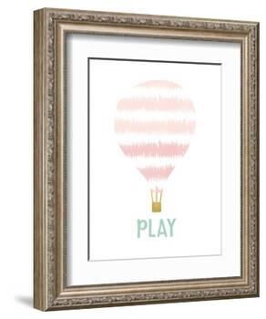 Play-Linda Woods-Framed Art Print