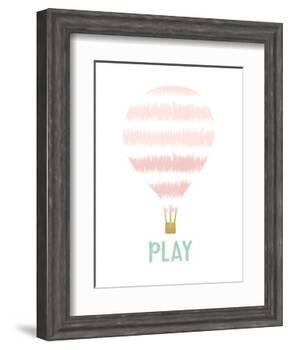 Play-Linda Woods-Framed Art Print
