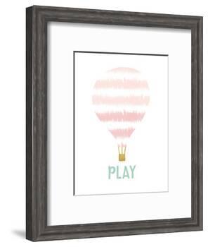 Play-Linda Woods-Framed Art Print