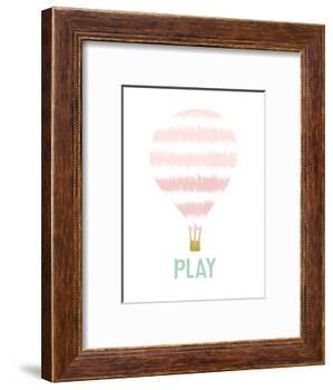 Play-Linda Woods-Framed Art Print