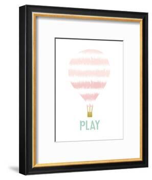 Play-Linda Woods-Framed Art Print