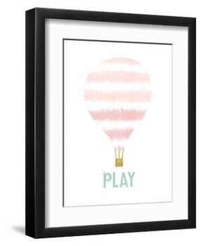 Play-Linda Woods-Framed Art Print