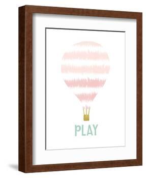Play-Linda Woods-Framed Art Print