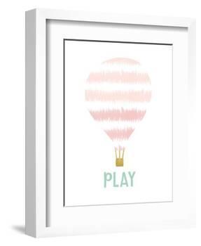 Play-Linda Woods-Framed Art Print