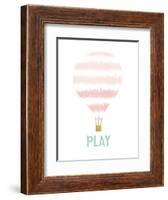 Play-Linda Woods-Framed Art Print