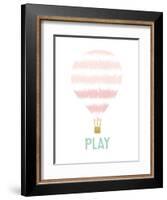 Play-Linda Woods-Framed Art Print