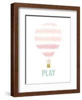 Play-Linda Woods-Framed Art Print