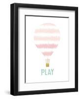 Play-Linda Woods-Framed Art Print