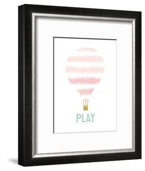 Play-Linda Woods-Framed Art Print