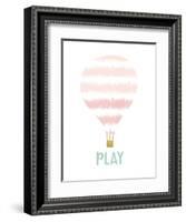 Play-Linda Woods-Framed Art Print