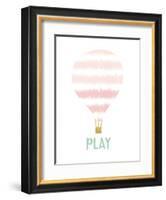 Play-Linda Woods-Framed Art Print