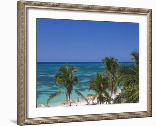 Playa Ancon, Peninsula de Ancon, Nr Trinidad, Cuba-Peter Adams-Framed Photographic Print