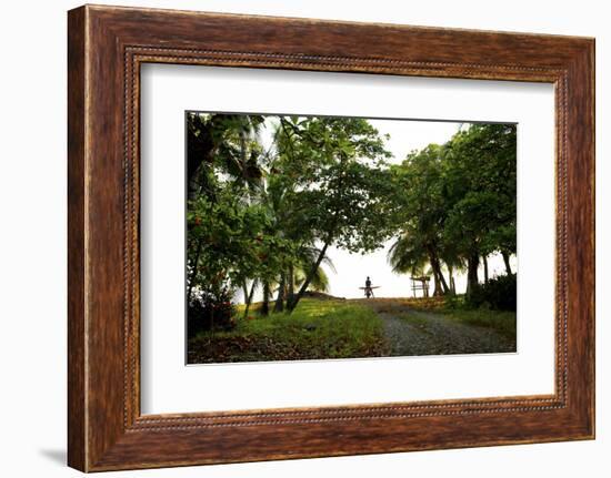 Playa Coyote Beach.-Stefano Amantini-Framed Photographic Print