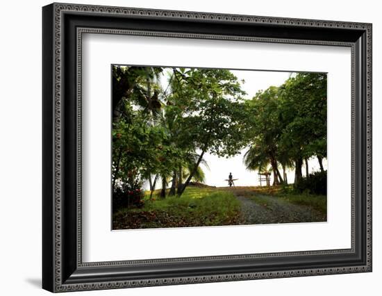 Playa Coyote Beach.-Stefano Amantini-Framed Photographic Print