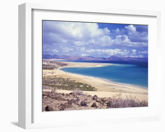 Playa De Jandia, Jandia Peninsula, Fuerteventura, Canary Islands, Spain, Atlantic, Europe-Nigel Francis-Framed Photographic Print